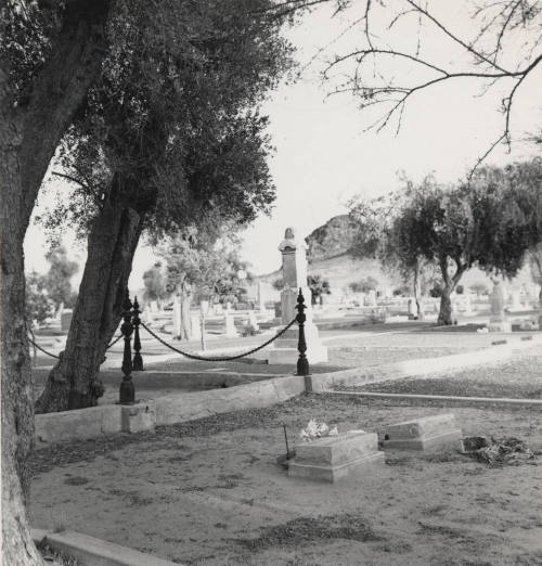 Vandalism at Double Buttes Cemetery