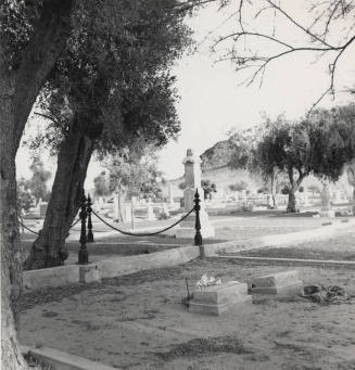 Vandalism at Double Buttes Cemetery