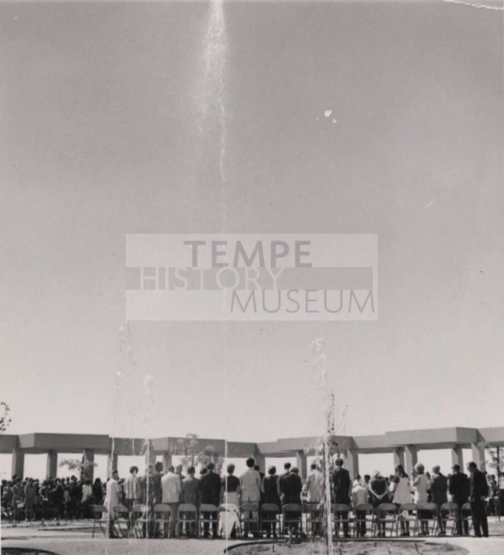 Dedication of Tempe Community Center