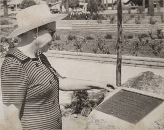 Birchett Park Dedication Plaque