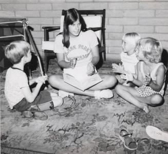 Clark Park Day Camp Counselor and Children