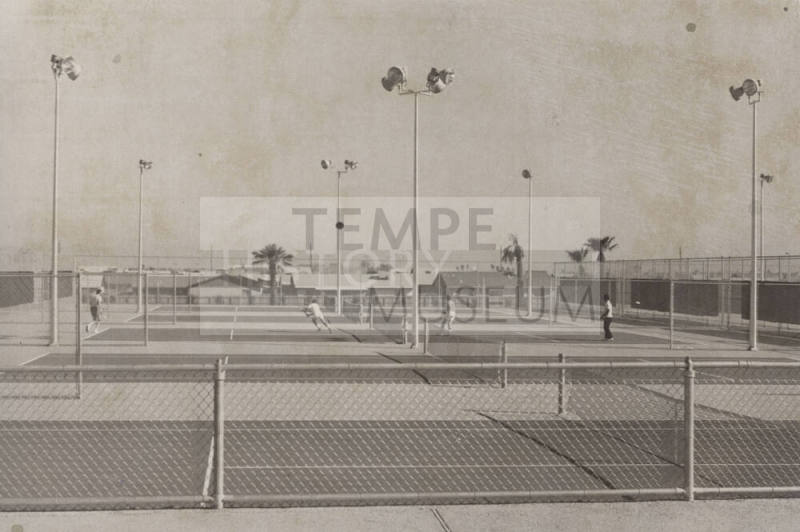 Several Tennis Courts