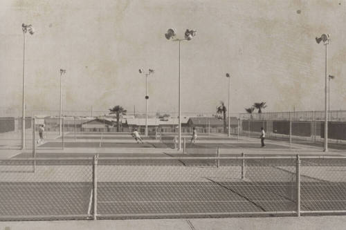Several Tennis Courts