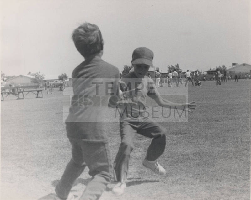 Multiple Boys Baseball Games