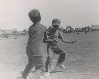 Multiple Boys Baseball Games