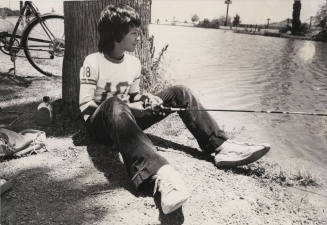 Boy Fishing in Papago Park