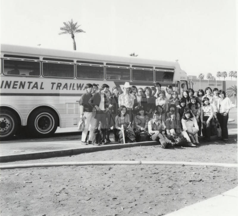 Japanese Students Touring City and ASU
