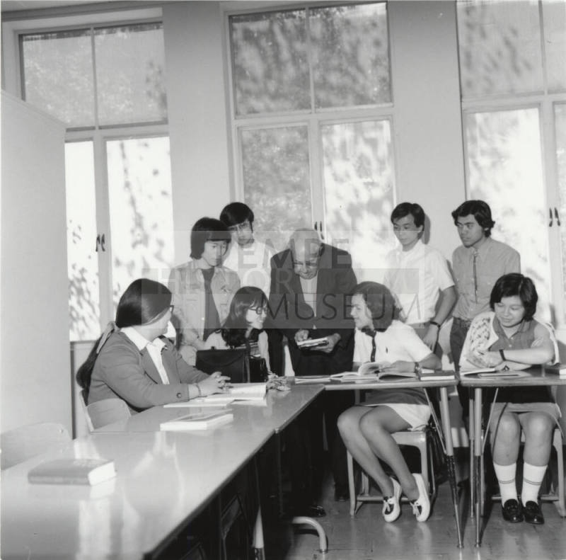 Japanese Students Touring City and ASU