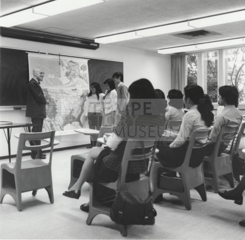 Japanese Students Touring City and ASU