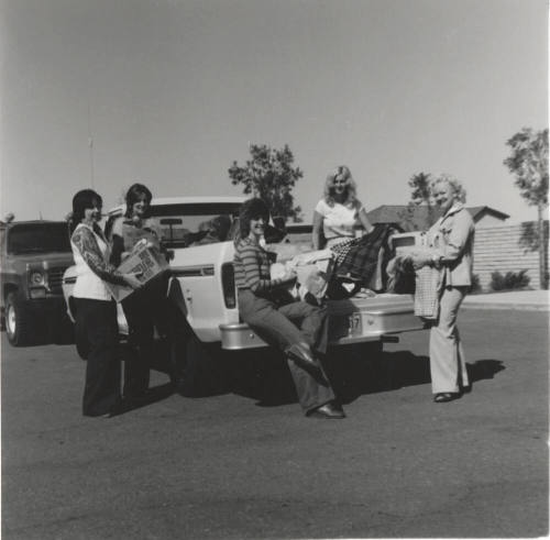 Members of the Fire Alarms: Women's Auxiliary to Tempe Fightfighters