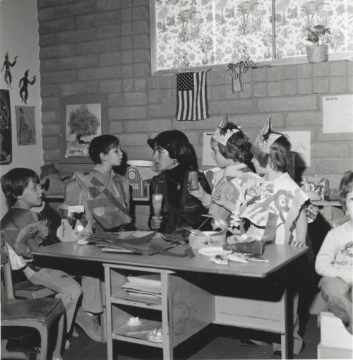 Students at the Jewish Organization of Tempe Pre-School and Kindergarten
