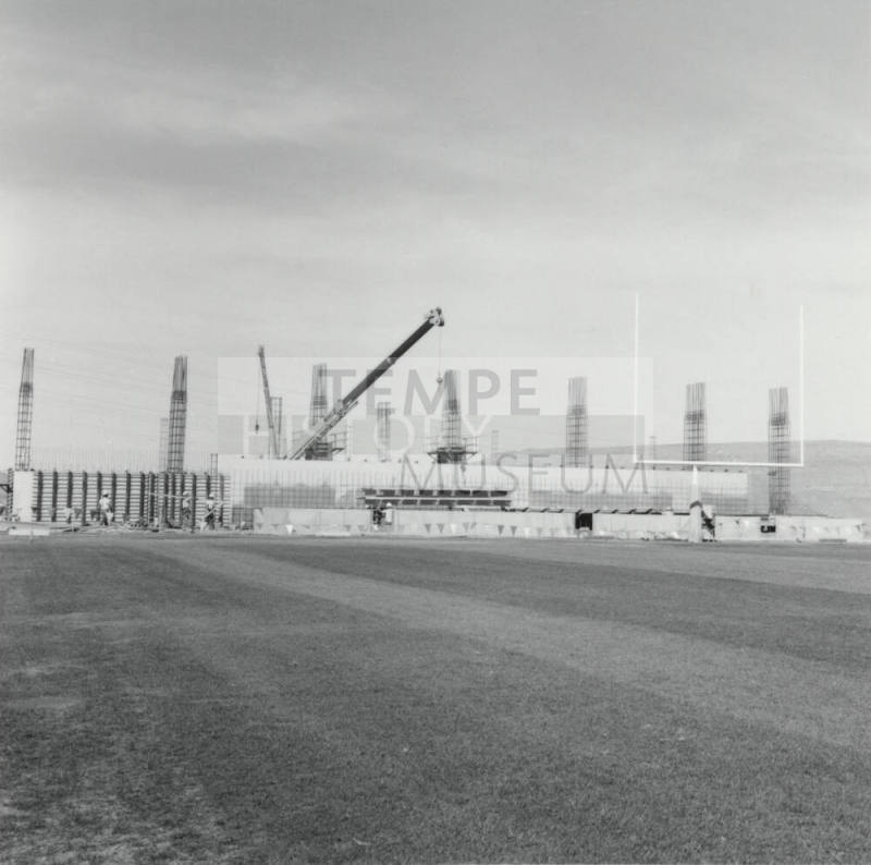 North endzone, Sun Devil Stadium