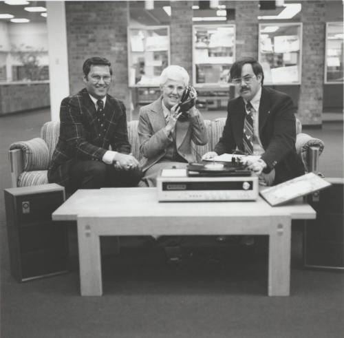 Listening Center stereo system gift to Tempe Library