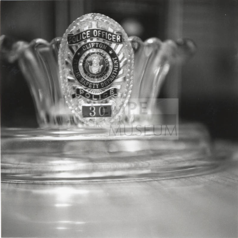 Clifton Arizona Police Badge