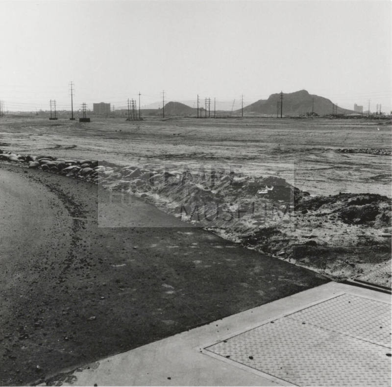 Multiuse and Flood Control Project south of McKellips Road