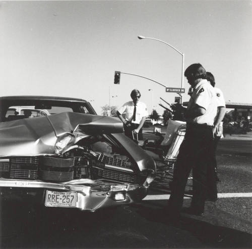 Automobile Accident on McClintock Drive