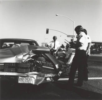 Automobile Accident on McClintock Drive