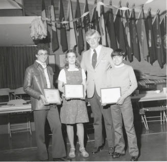 First Place Winners In Elks Annual Americanism Essay Contest
