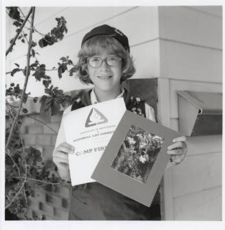 Elizabeth Riggins: Camp Fire Girl Wins Best in Arizona and Honorable Mention in Camp Fire National Art Contest