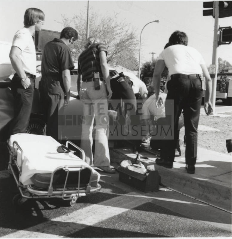 Accident at 13th and Mill