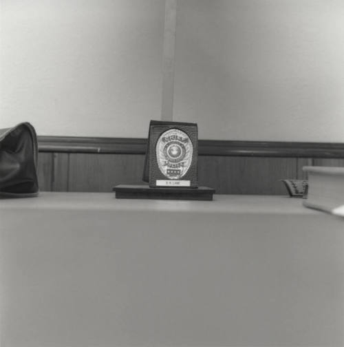 Chief of Police Badge, Clifton, AZ