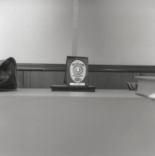 Chief of Police Badge, Clifton, AZ