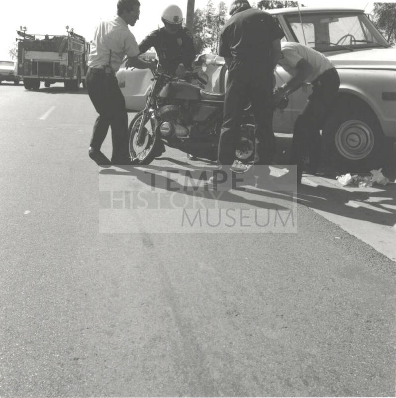 Motorcycle - Truck Accident - 7 of 11