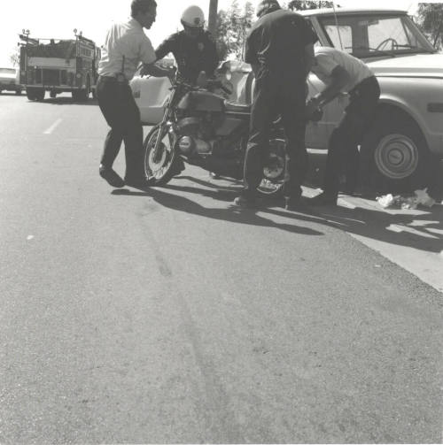 Motorcycle - Truck Accident - 7 of 11