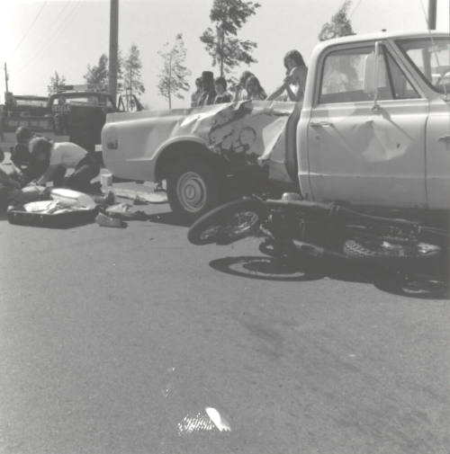 Motorcycle - Truck Accident - 11 of 11