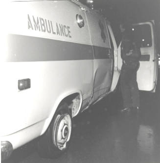 Rescuers Wreck Near Roosevelt and Broadway - "Rescuers Wreck" (Tempe Daily News article)