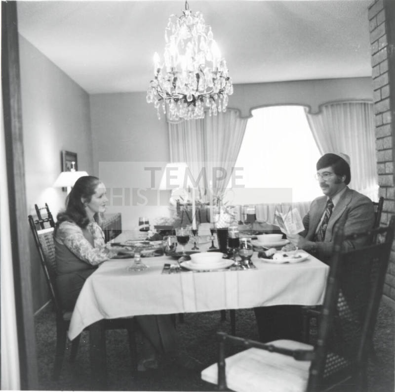 Traditional Passover Seder Table To Mark The First Night Of Passover - A Tempe Daily News Article