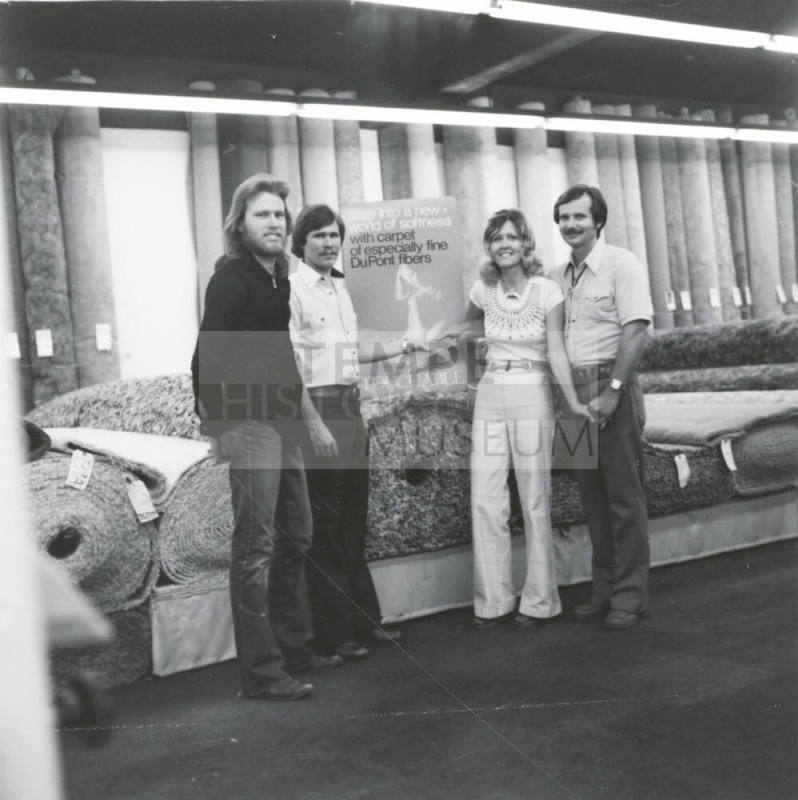Larry Bartlett Receives Tickets for a Rhine Trip for His 20th Anniversary as an Employee of Tolliver's Carpets