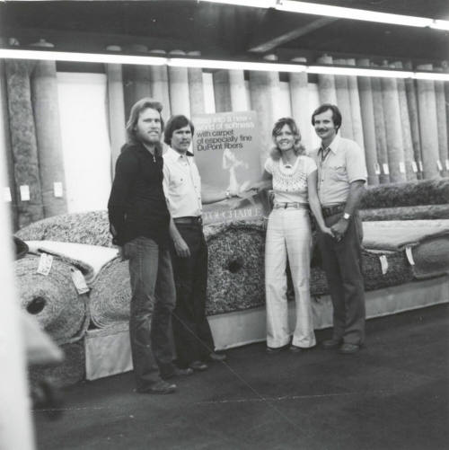 Larry Bartlett Receives Tickets for a Rhine Trip for His 20th Anniversary as an Employee of Tolliver's Carpets