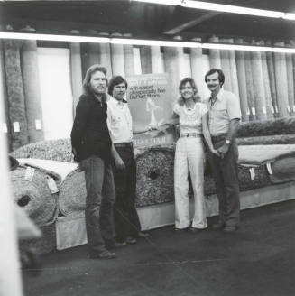 Larry Bartlett Receives Tickets for a Rhine Trip for His 20th Anniversary as an Employee of Tolliver's Carpets