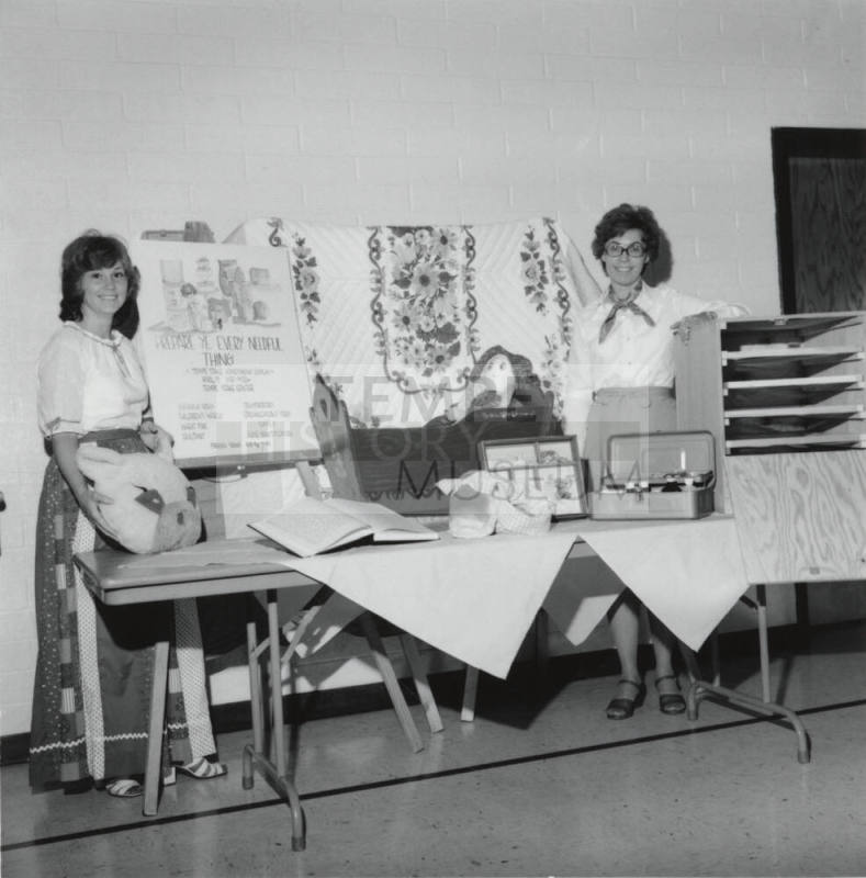 Preparation for a Homemaking Display
