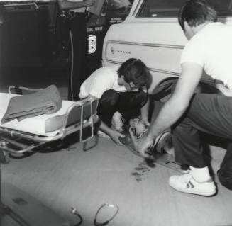 Boy on a Tricycle run over by a Car