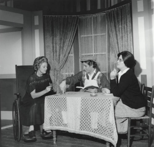 Rehearsal for "Night Must Fall"