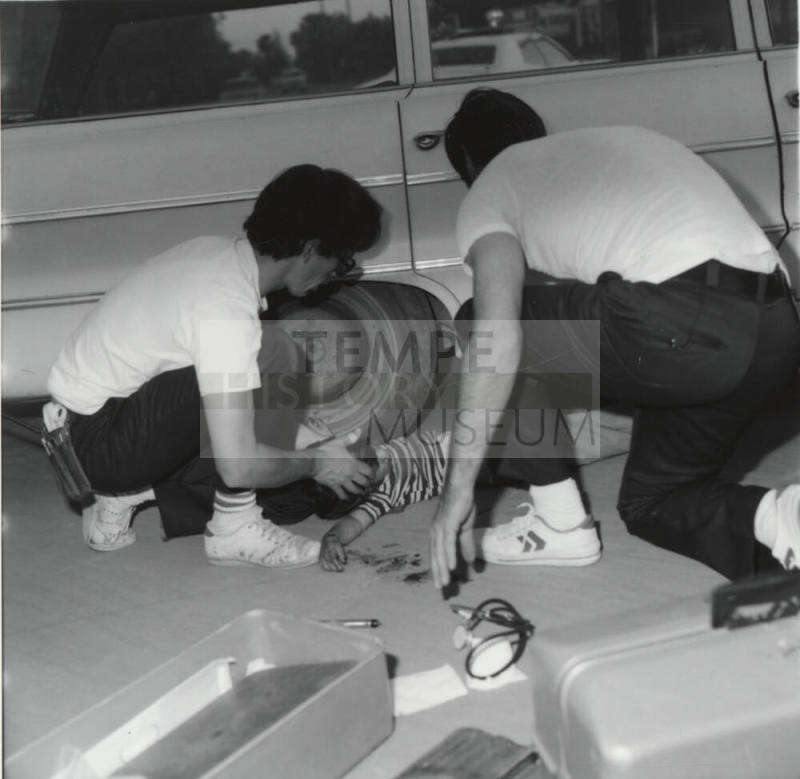 Youngster Injured - Tempe Daily News Photo
