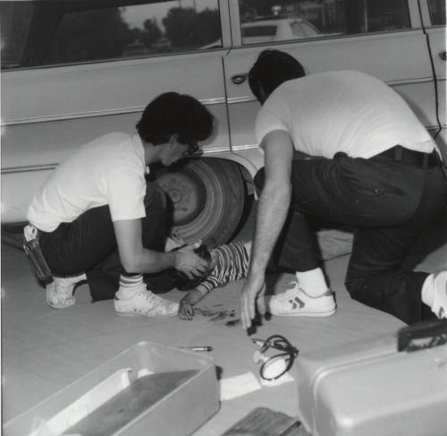 Youngster Injured - Tempe Daily News Photo