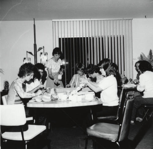 Members of Tempe Fire Fighters Auxiliary, "Fire Alarms" - Tempe Daily News
