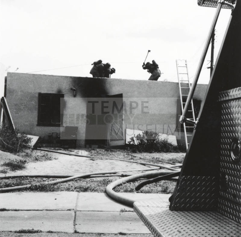 Arson Caused - Tempe Daily News