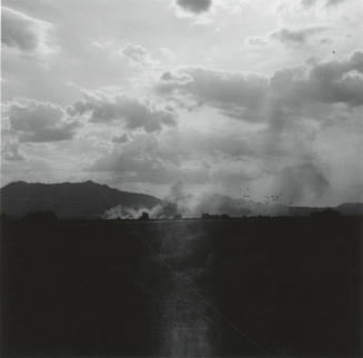 Range Fire On Gila River - Tempe Daily News Article