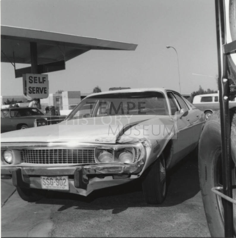 Crunched Car - Tempe Daily News