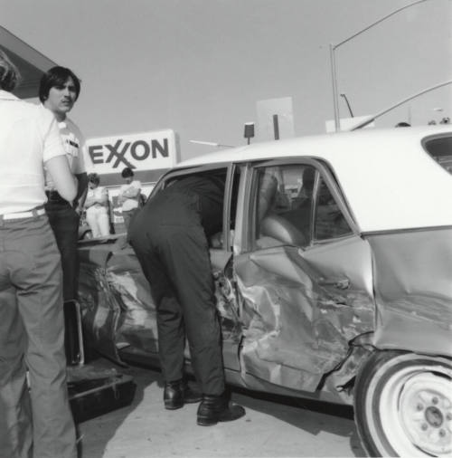 Crunched Car - Tempe Daily News