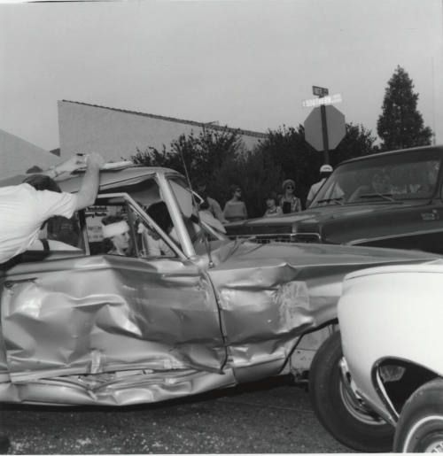 Crunched Car - Tempe Daily News