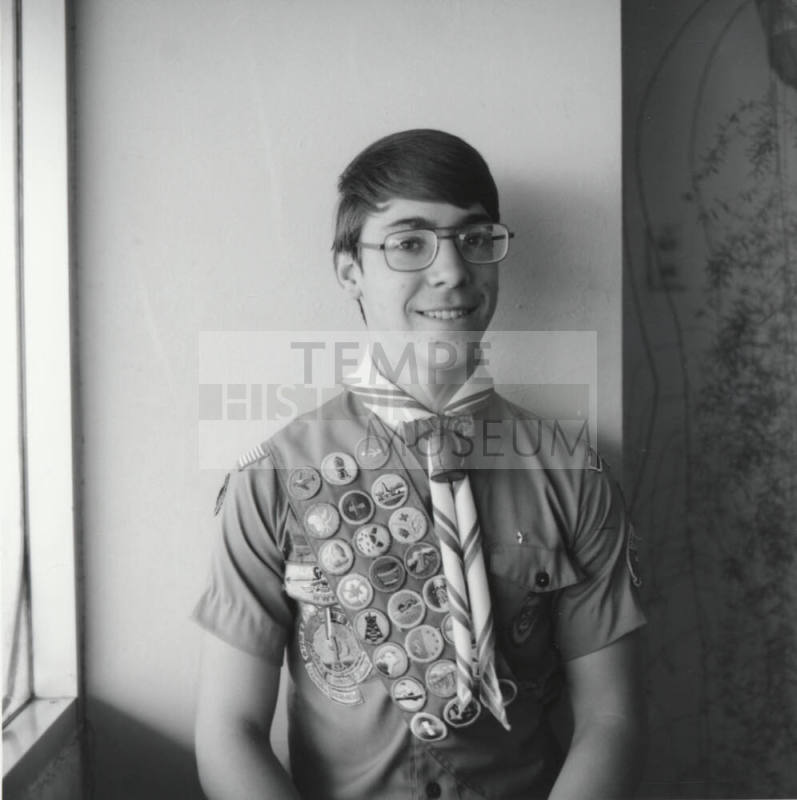 Unidentified Boy Scout