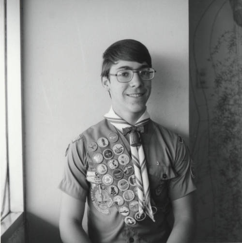 Unidentified Boy Scout