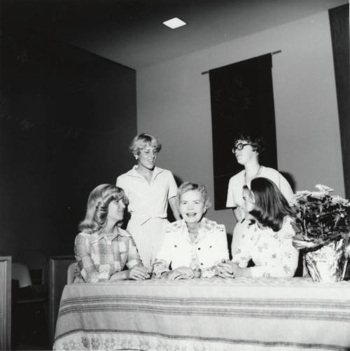 Unknown - 5 Women, 3 seated & 2 standing