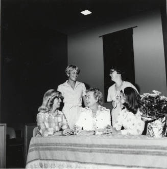 Unknown - 5 Women, 3 seated/2 standing
