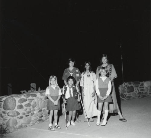 Campfire Girls Have Annual Council Fire - Tempe Daily News - April 27, 1977